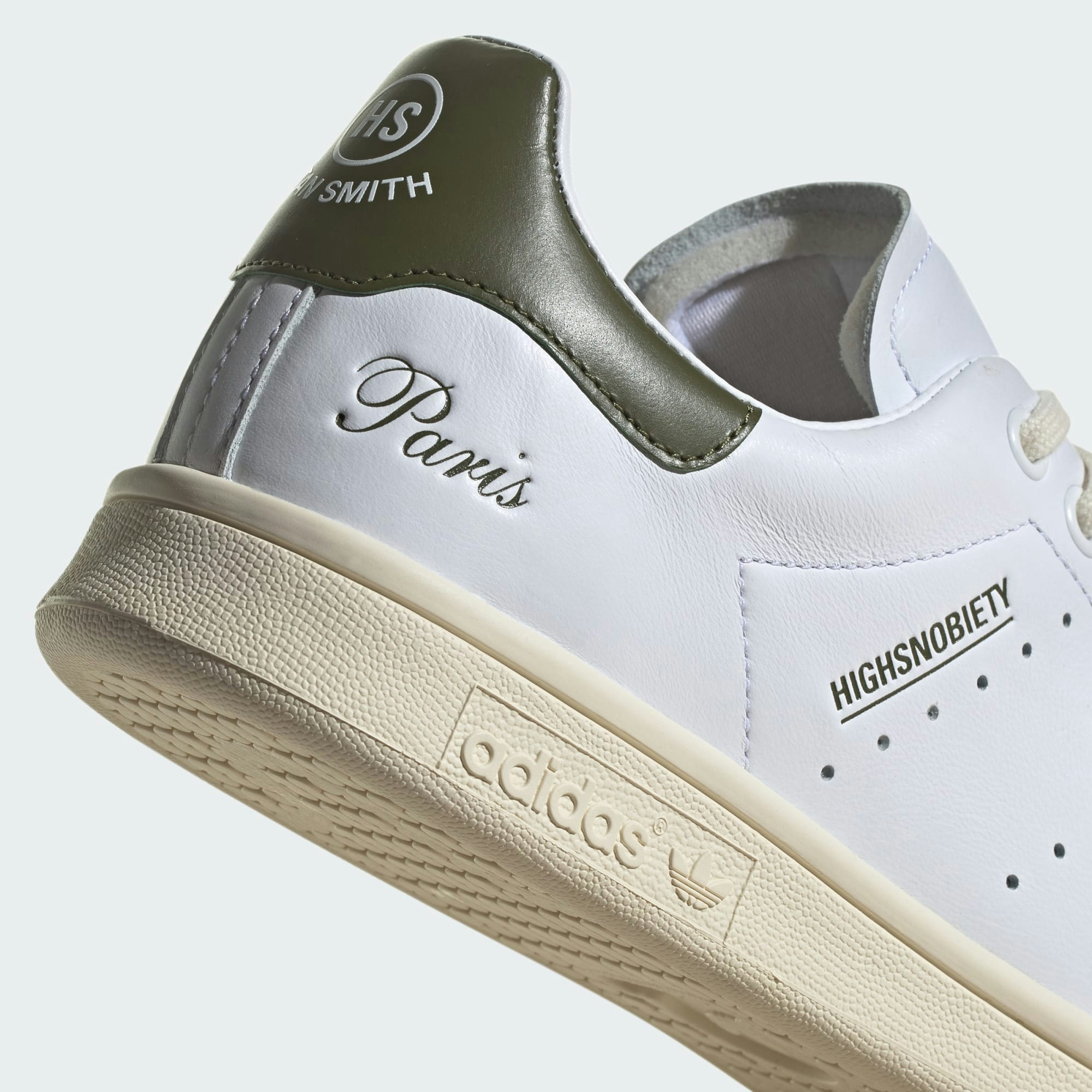 Highsnobiety x adidas Stan Smith "Paris" (Cloud White)