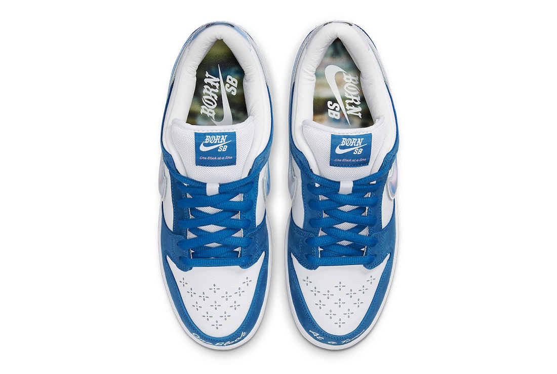 Born x Raised x Nike SB Dunk Low "Deep Royal Blue"