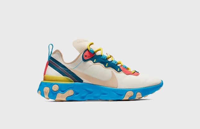 Nike React Element 55 Wmns "Light Blue Fury"