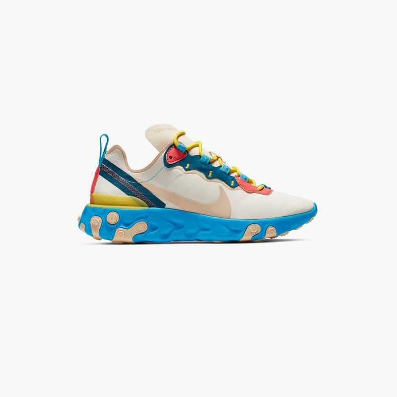 Nike React Element 55 Wmns "Light Blue Fury"