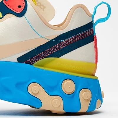 Nike React Element 55 Wmns "Light Blue Fury"