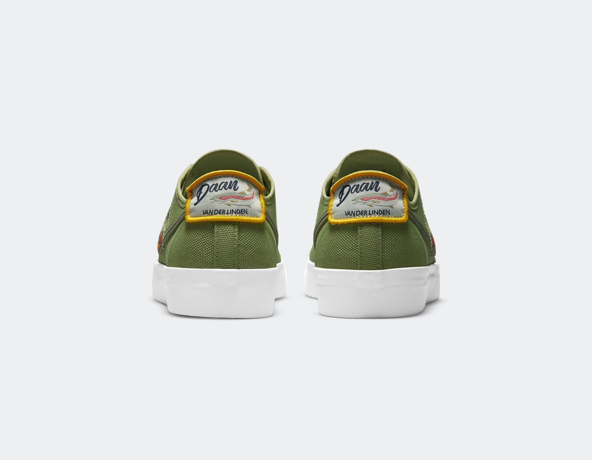 NIKE SB BLAZER COURT DAAN VAN DER LINDEN DUSTY OLIVE 23cm