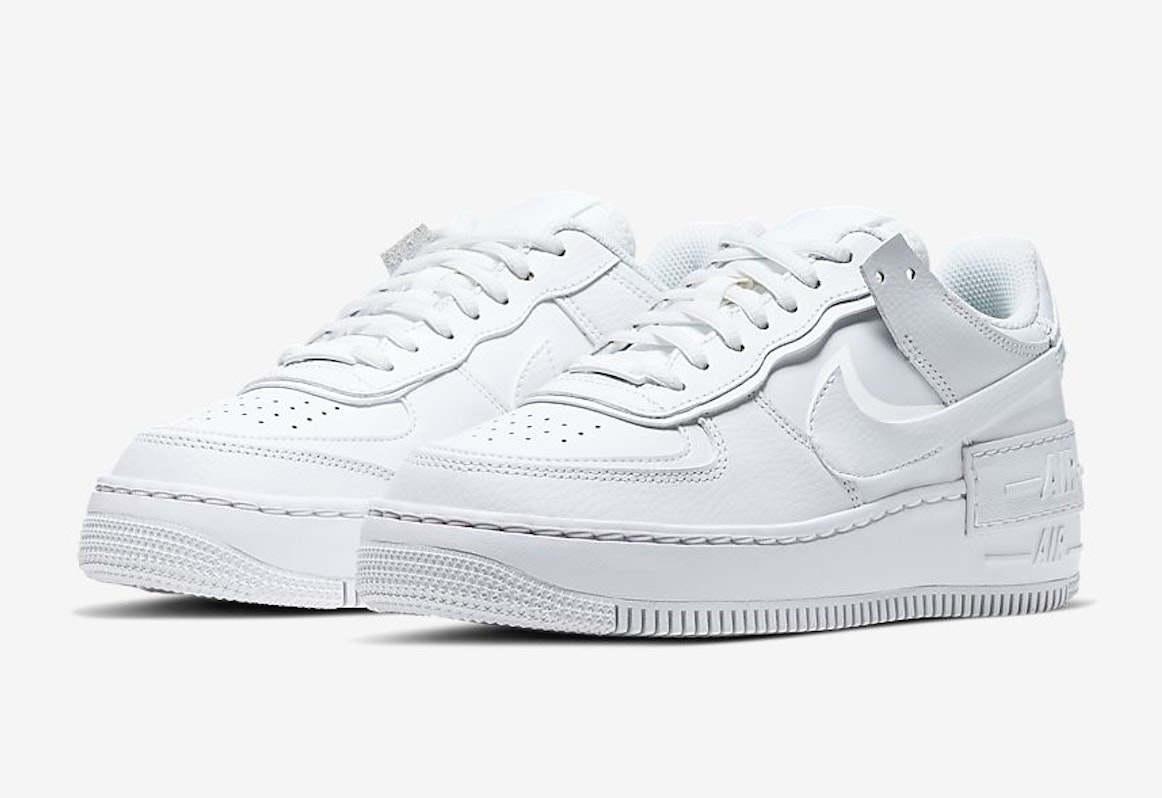 Nike Air Force 1 Shadow Wmns "Triple White"