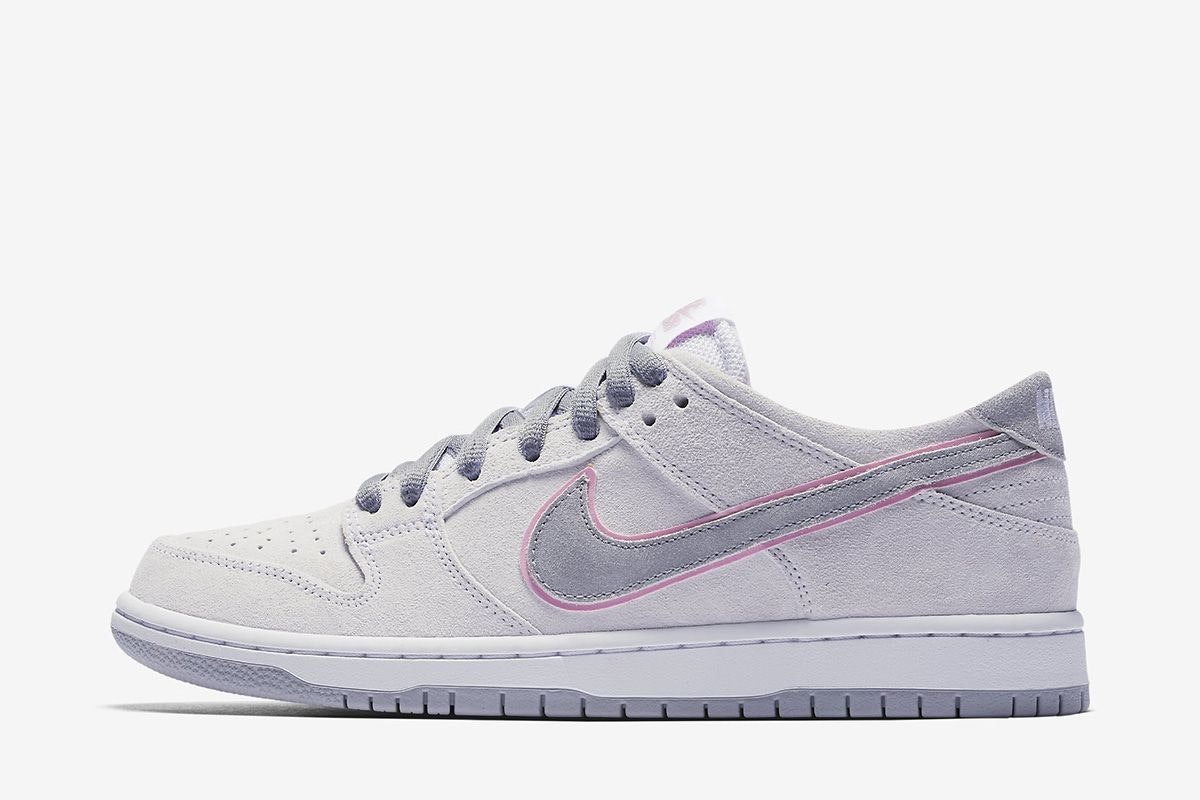 Ishod Wair x Nike SB Dunk Low "Flat Silver"