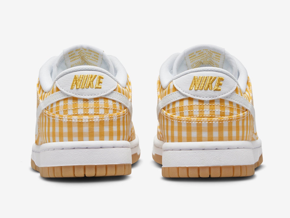 Nike Dunk Low "Yellow Gingham"