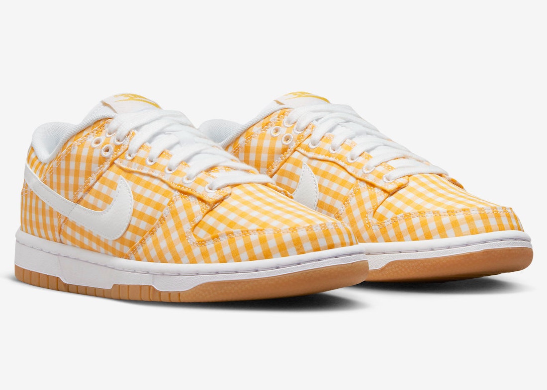 Nike Dunk Low "Yellow Gingham"