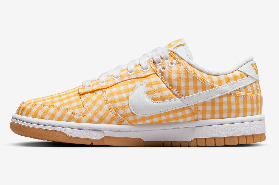 Nike Dunk Low "Yellow Gingham"