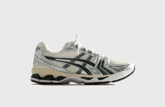Kith x Asics Gel-Kayano 14 "Vintage Tech" (Cream Green) Kith x Asics Gel-Kayano 14 "Vintage Tech" (Cream Green)