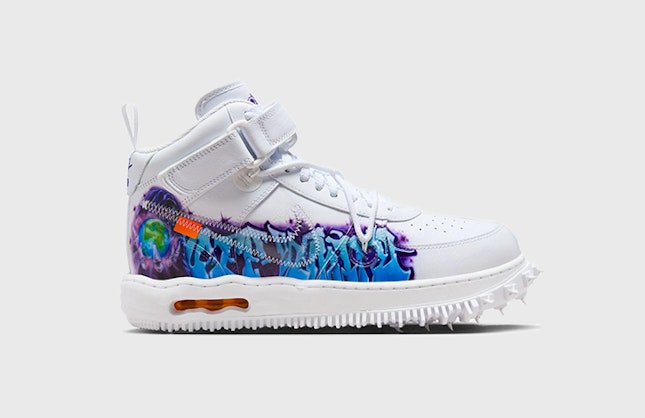 Off-White x Nike Air Force 1 Mid "Graffiti"