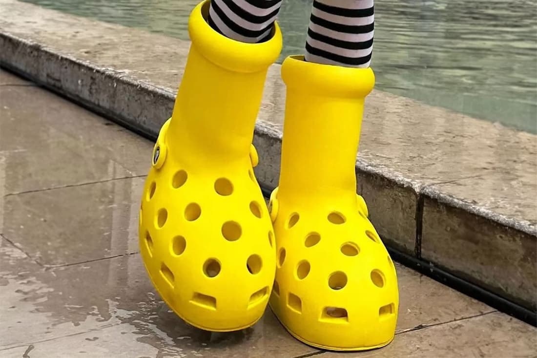 Crocs x MSCHF “Big Yellow Boot”