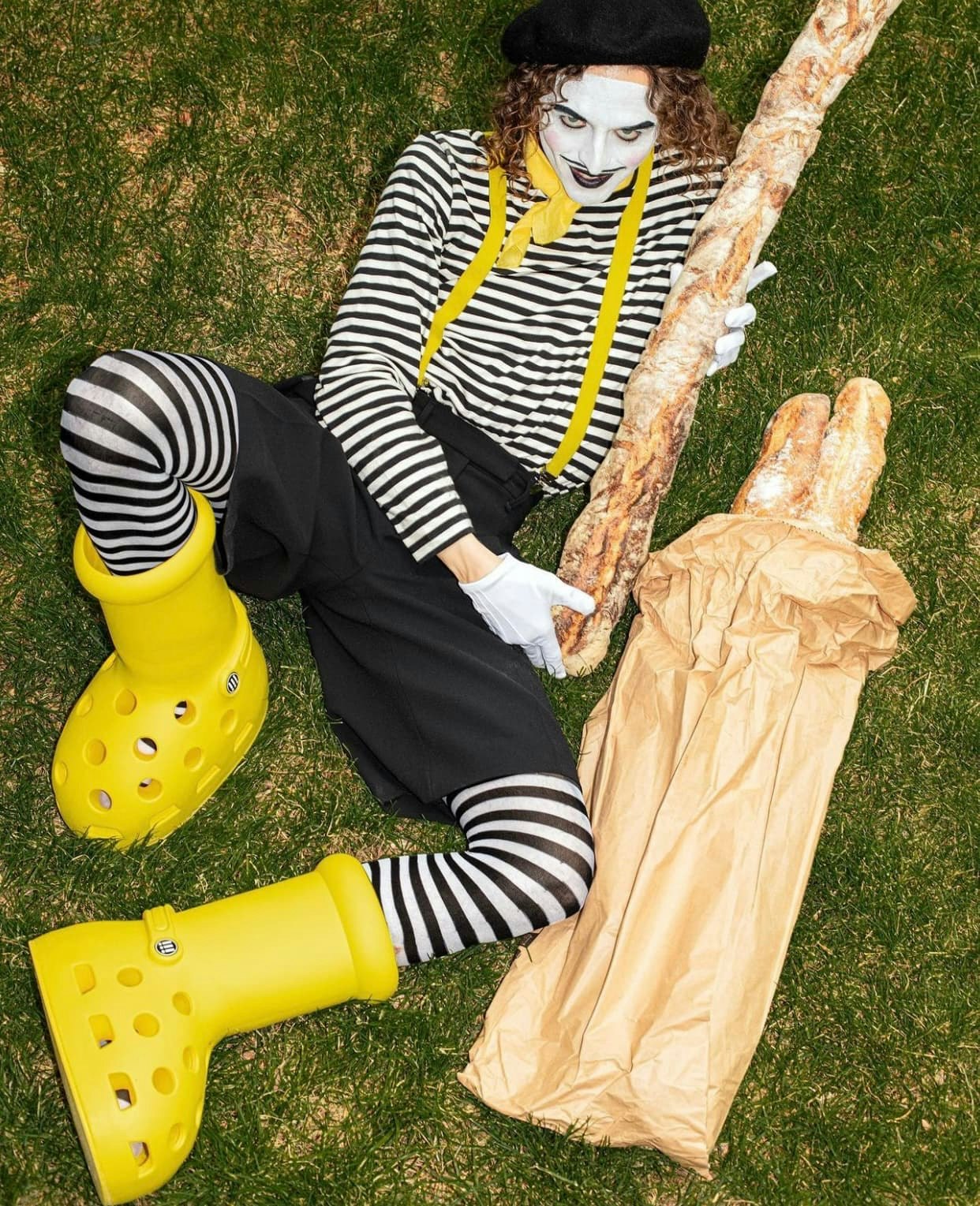Crocs x MSCHF “Big Yellow Boot”