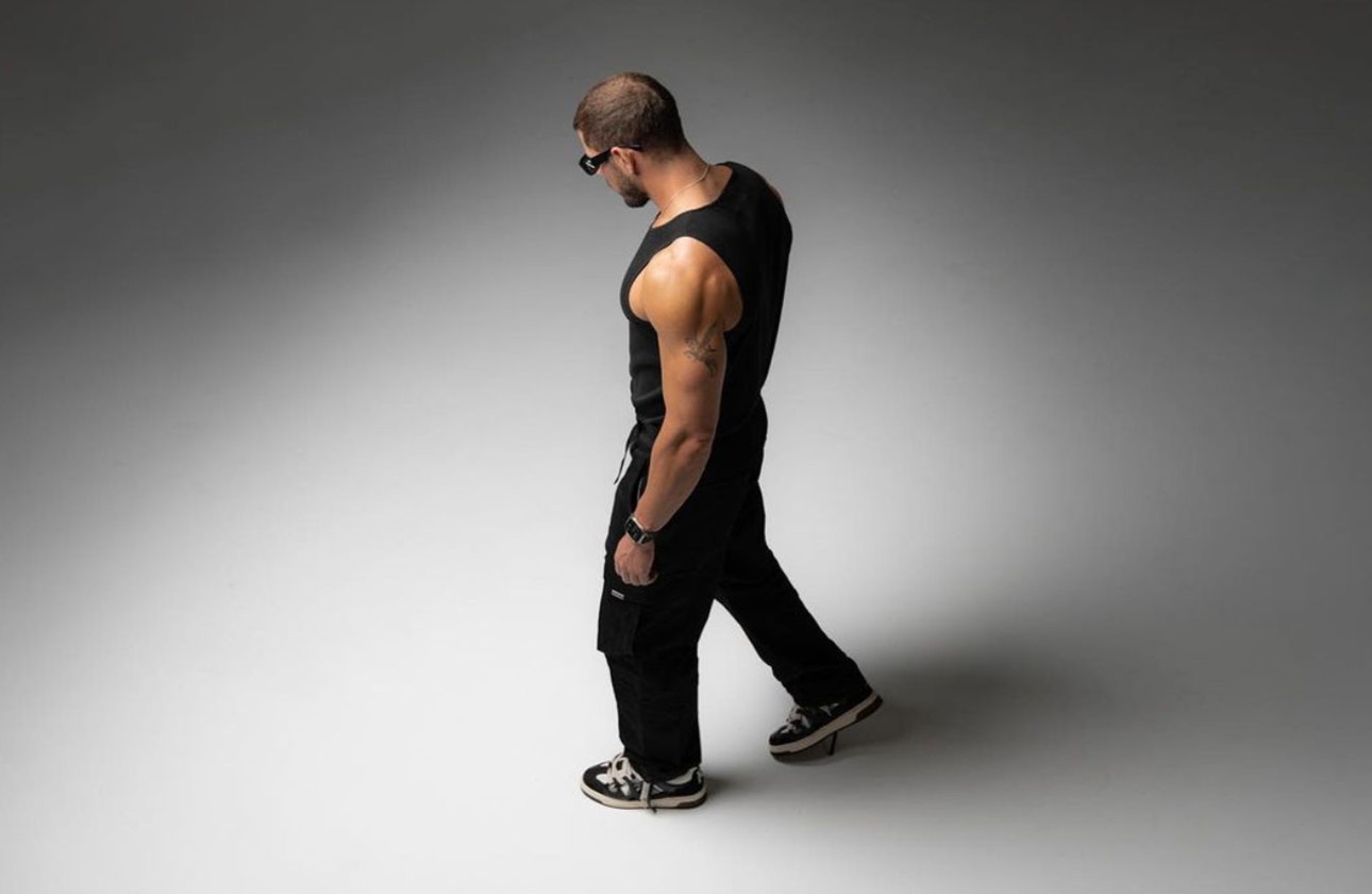REPRESENT - Cargo Pant & Leather Bully 