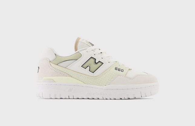 New Balance 550 "Sea Salt" (Fatigue Green)