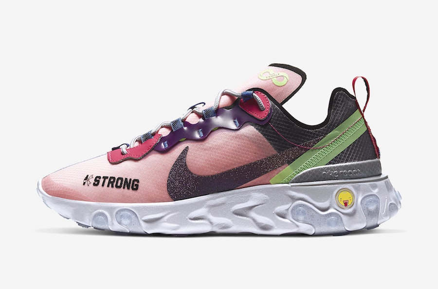 Doernbecher x Nike React Element 55 "Light Pink"