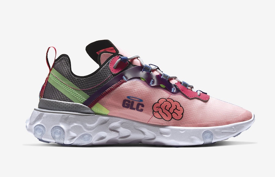 Doernbecher x Nike React Element 55 "Light Pink"