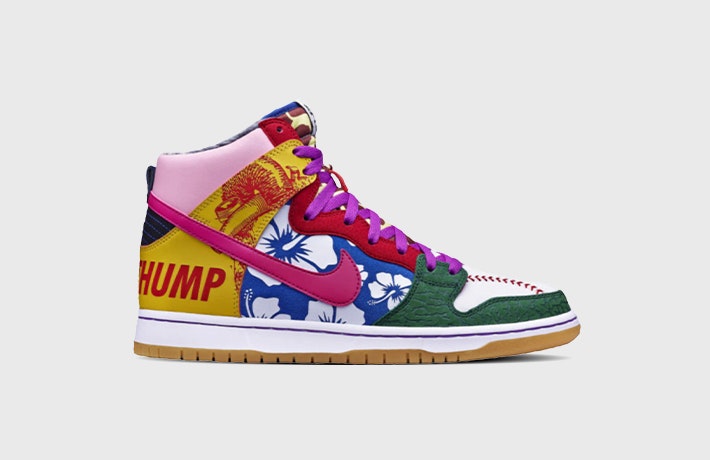 Doernbecher x Nike SB Dunk High "What the"