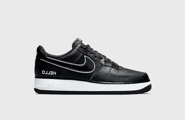 Nike Air Force 1 Low "Hello My Name Is" (Black) Nike Air Force 1 Low "Hello My Name Is" (Black)