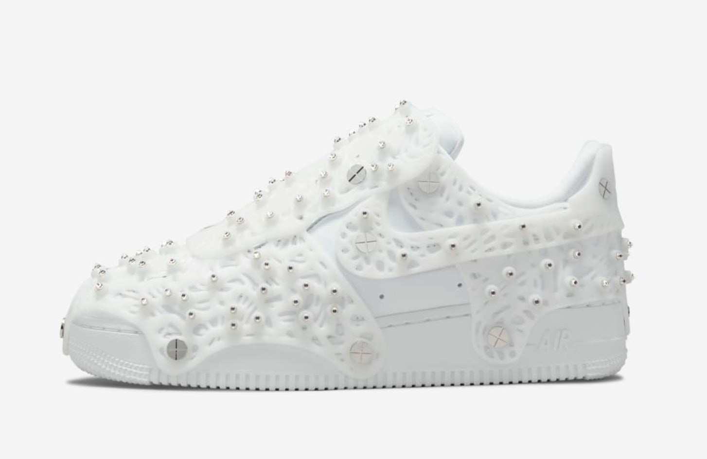 Swarovski x Nike Air Force 1 Low "Triple White"