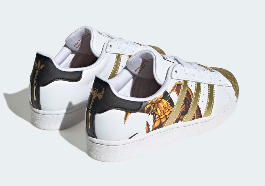 Yu-Gi-Oh! x adidas Superstar "Winged Dragon Of Ra"