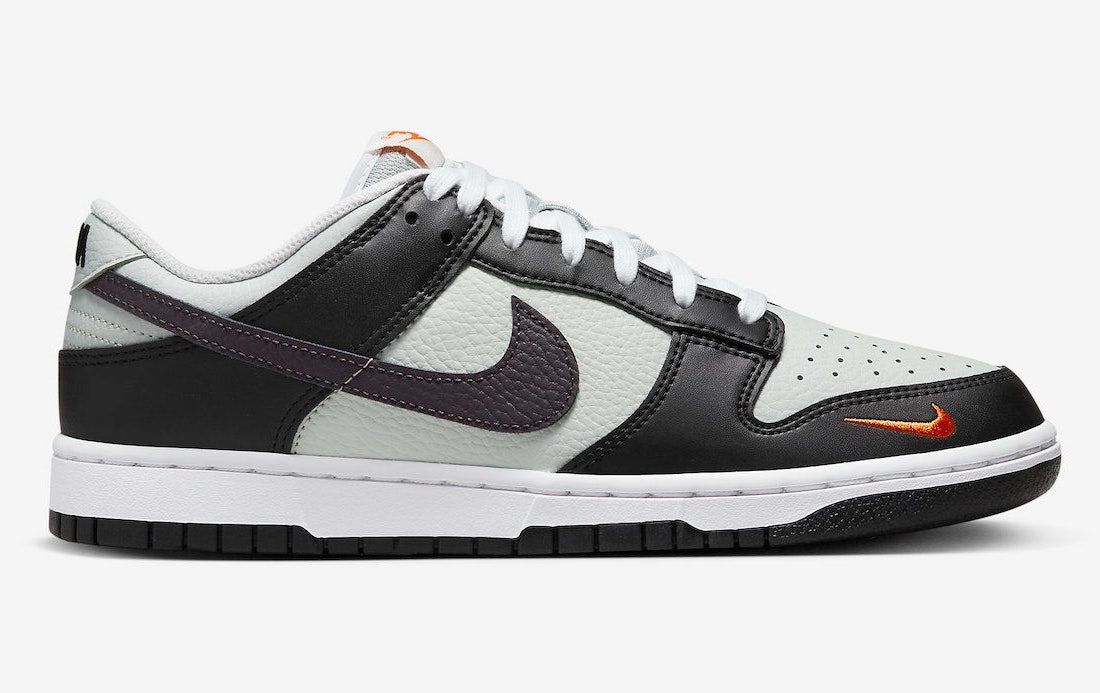 Nike Dunk Low "Mini Swoosh" (Bright Mandarin)