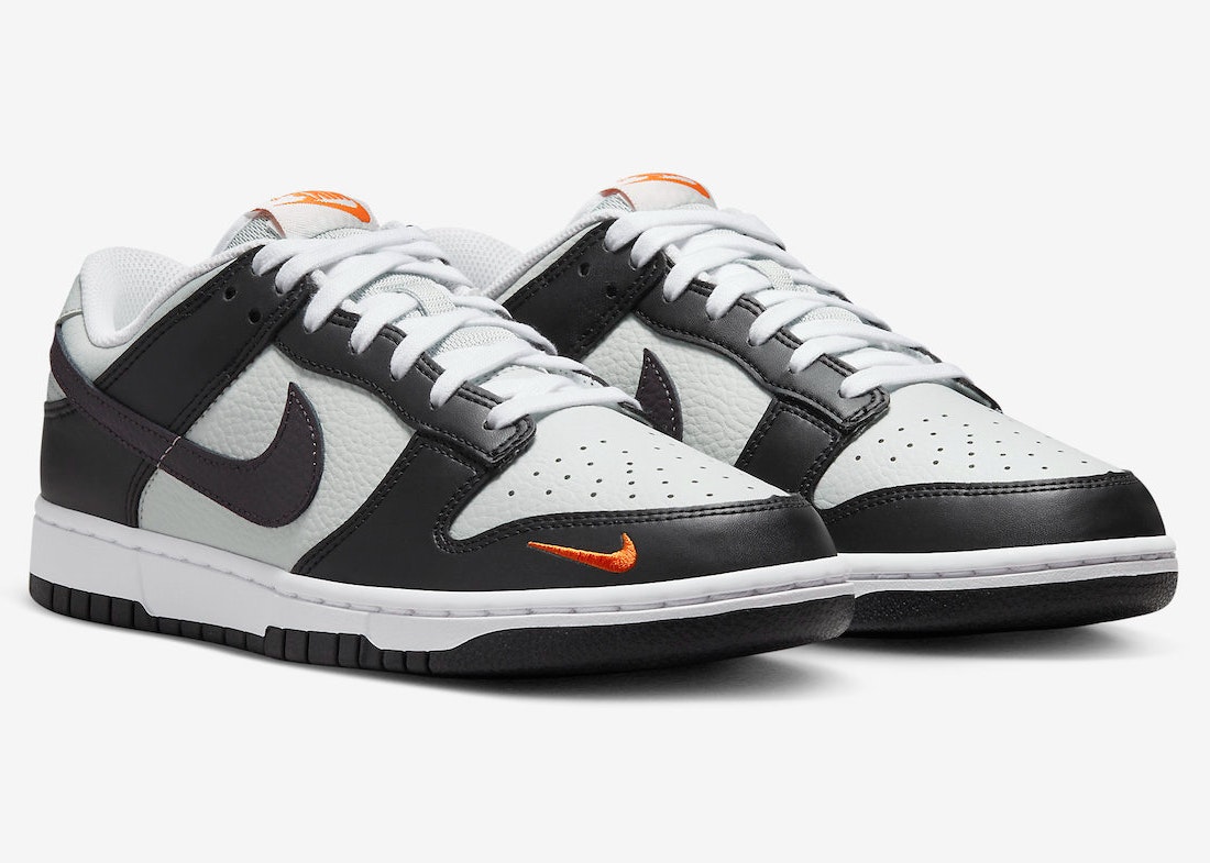 Nike Dunk Low "Mini Swoosh" (Bright Mandarin)