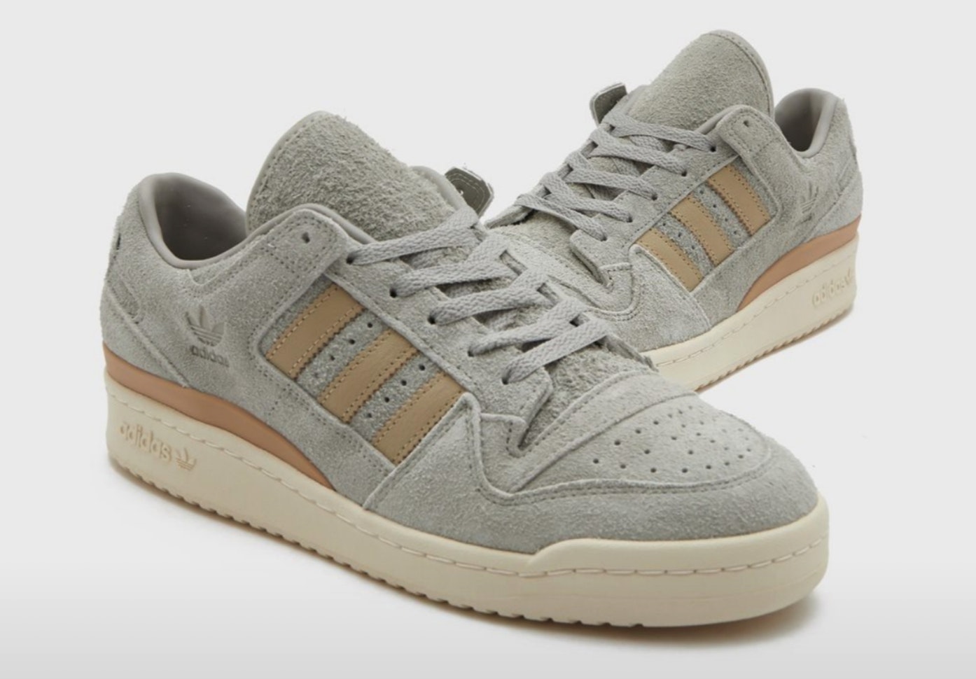 size? x adidas Forum 84 Low "Grey Suede"