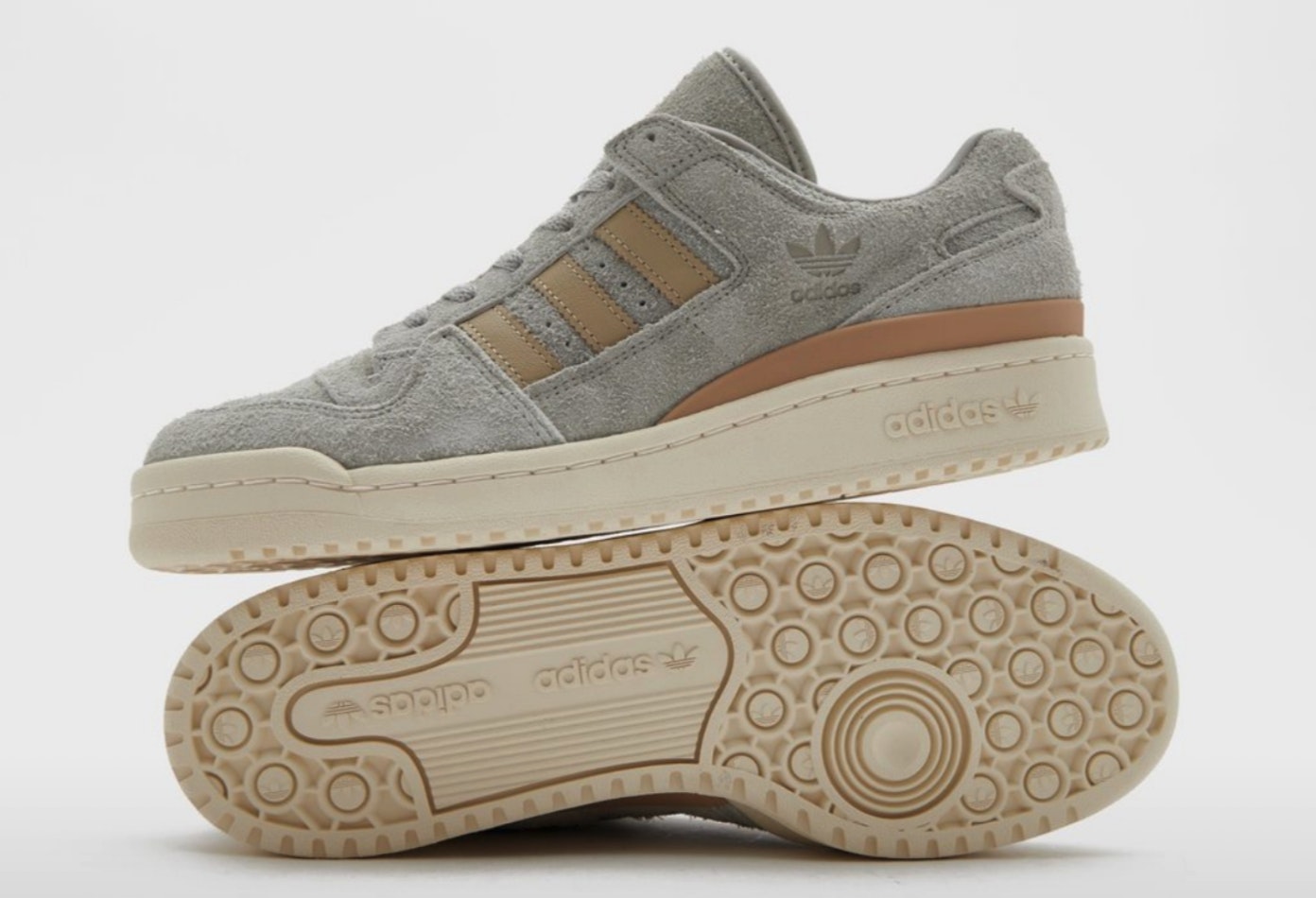 size? x adidas Forum 84 Low "Grey Suede"