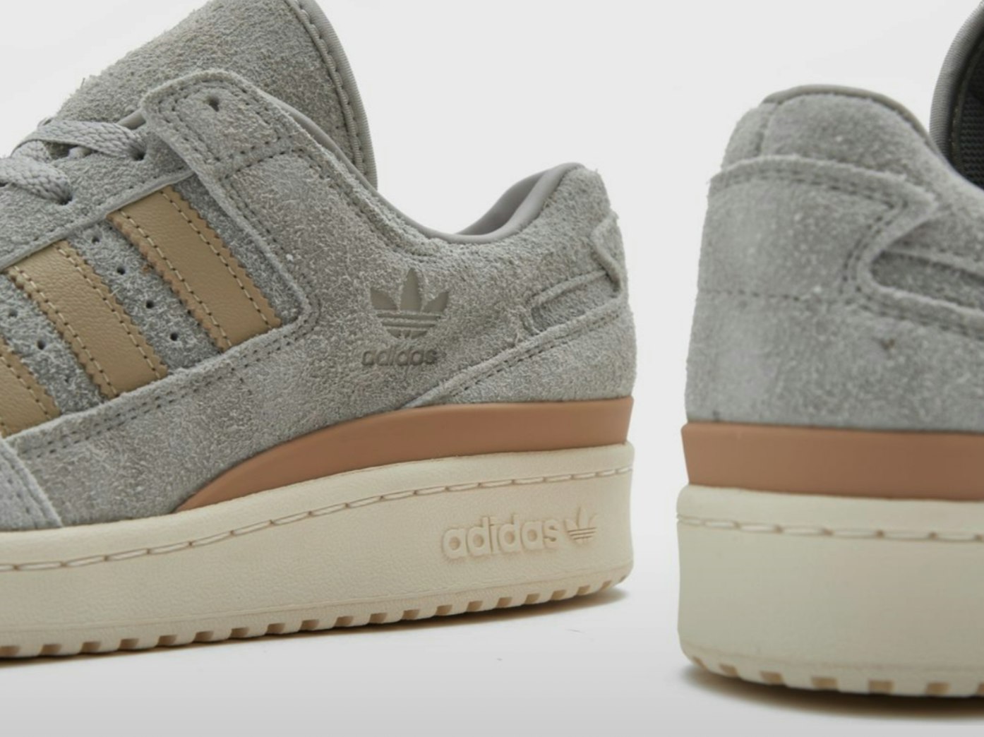 size? x adidas Forum 84 Low "Grey Suede"