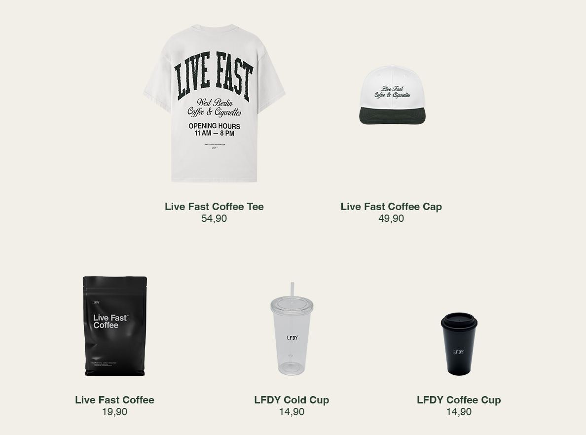 LFDY - Berlin exclusive T-Shirt, Cap & Cups