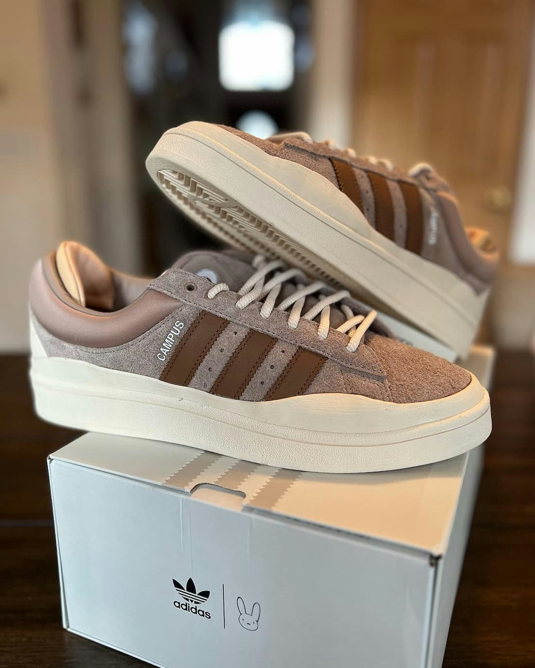 Bad Bunny x adidas Campus "Brown"