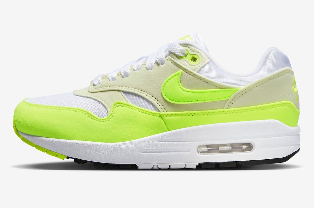 Nike Air Max 1 "Volt Suede" WMNS