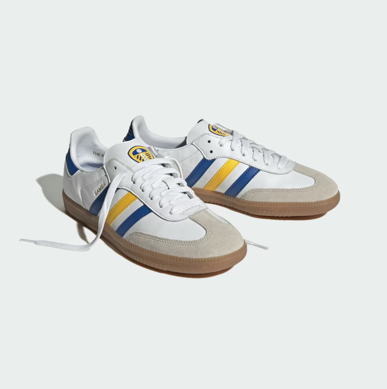 Leeds United x adidas Samba "Peacocks"