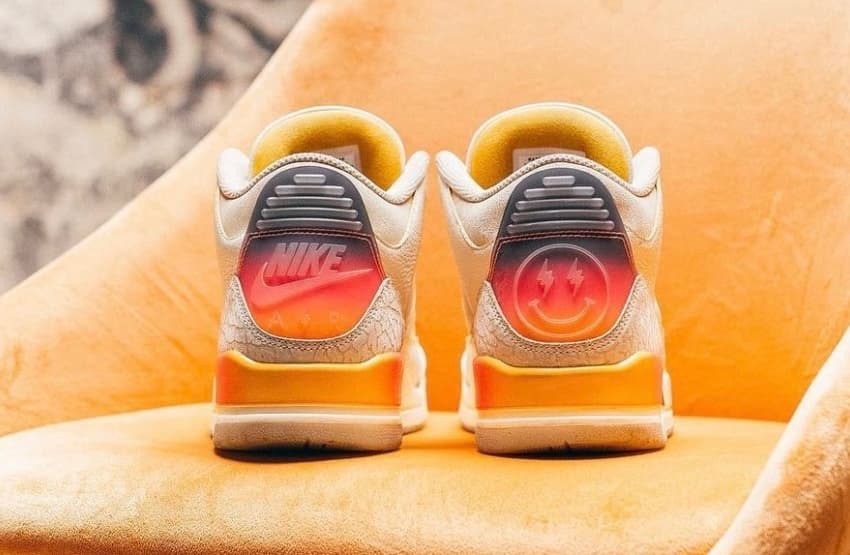 J Balvin x Air Jordan 3 "Medellín Sunset"