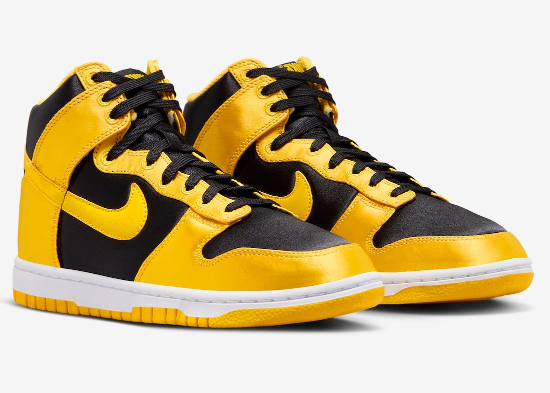 Nike Dunk High "Satin Goldenrod"