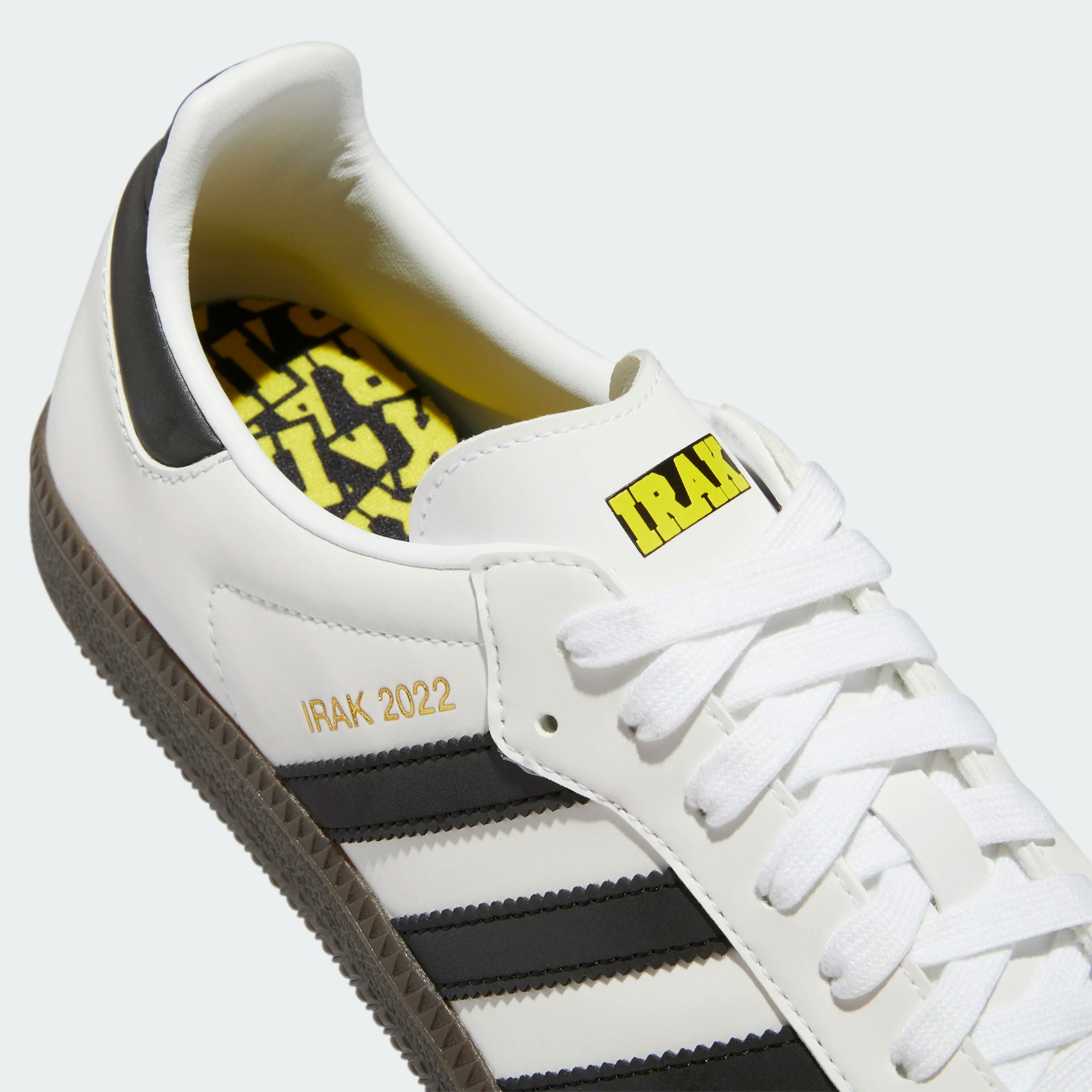 IRAK NYC x adidas Samba "Cloud White"