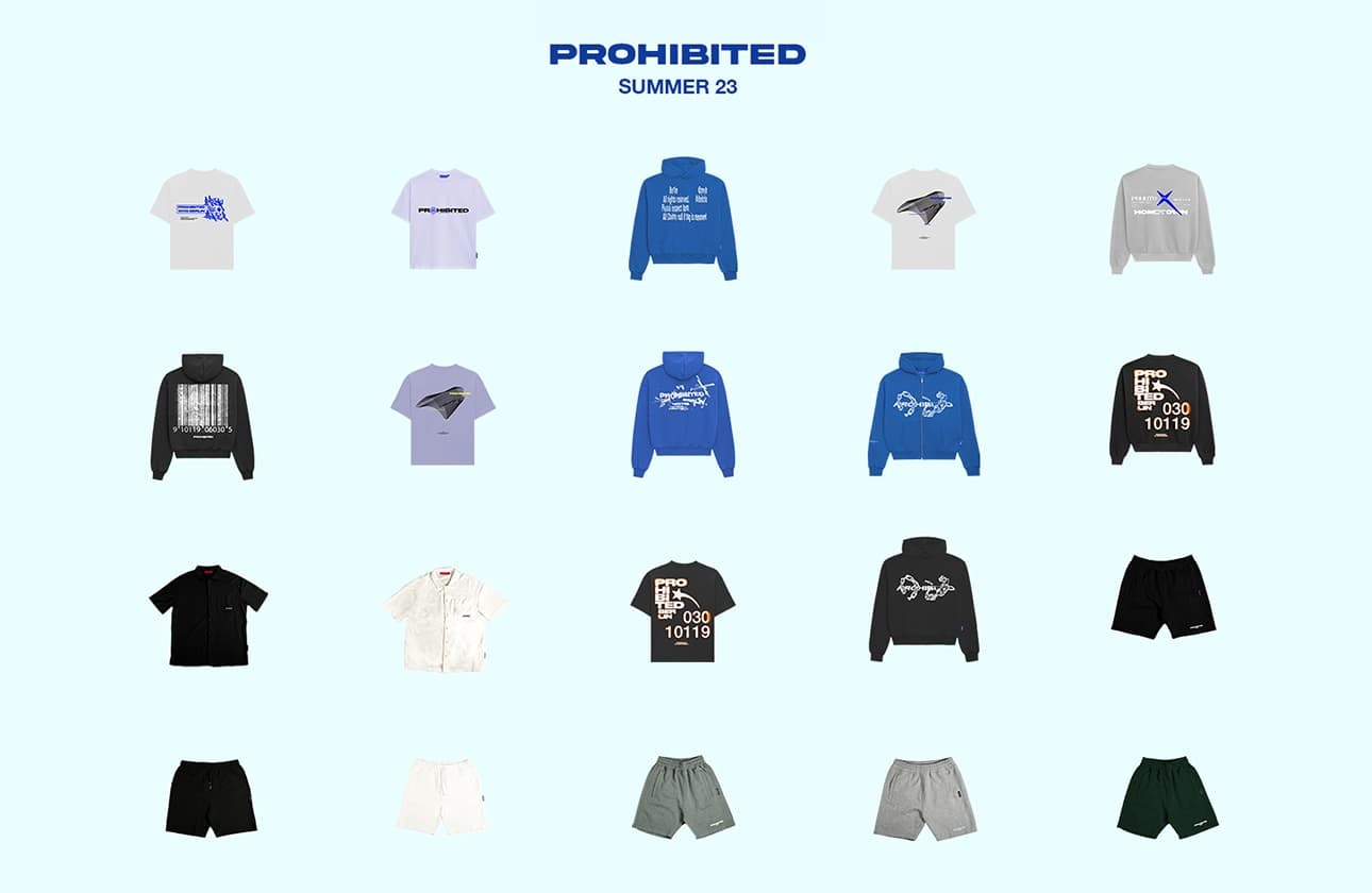 PROHIBITED - Summer Collection