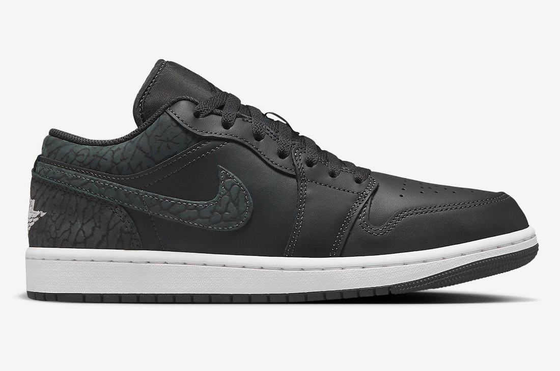 Air Jordan 1 Low "Black Elephant"