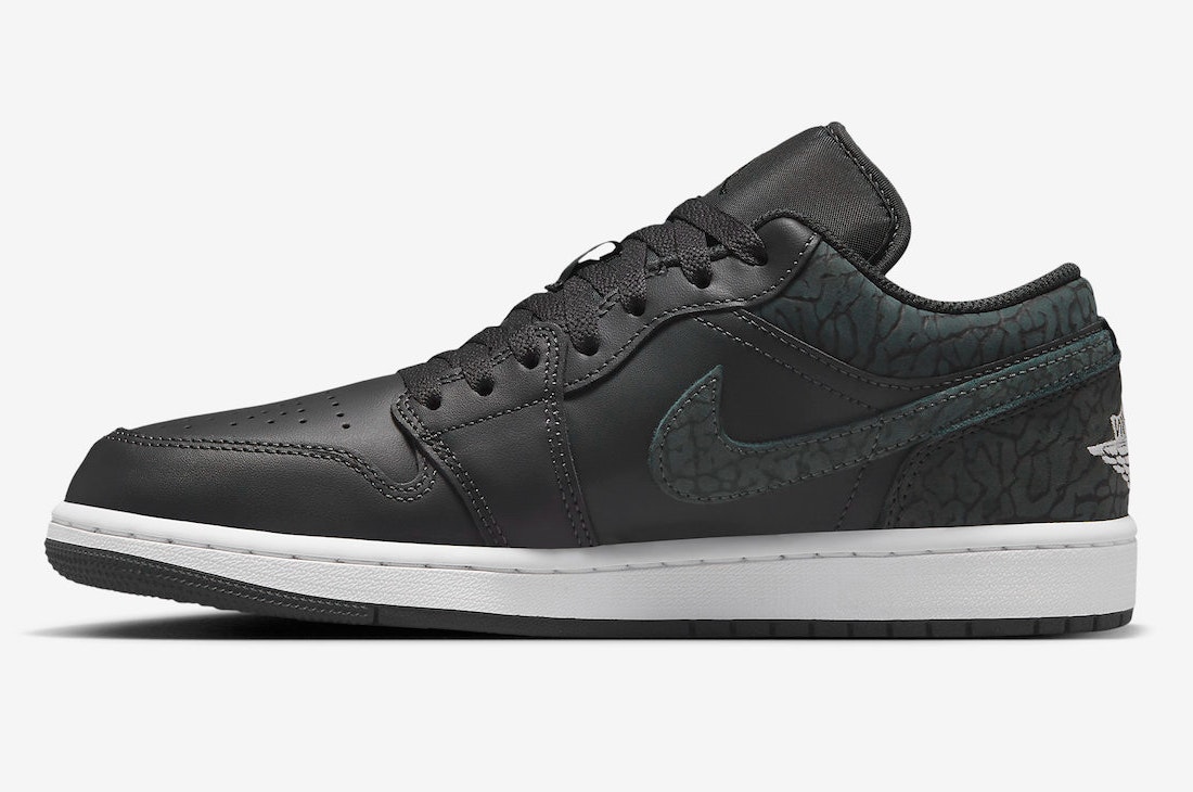 Air Jordan 1 Low "Black Elephant"