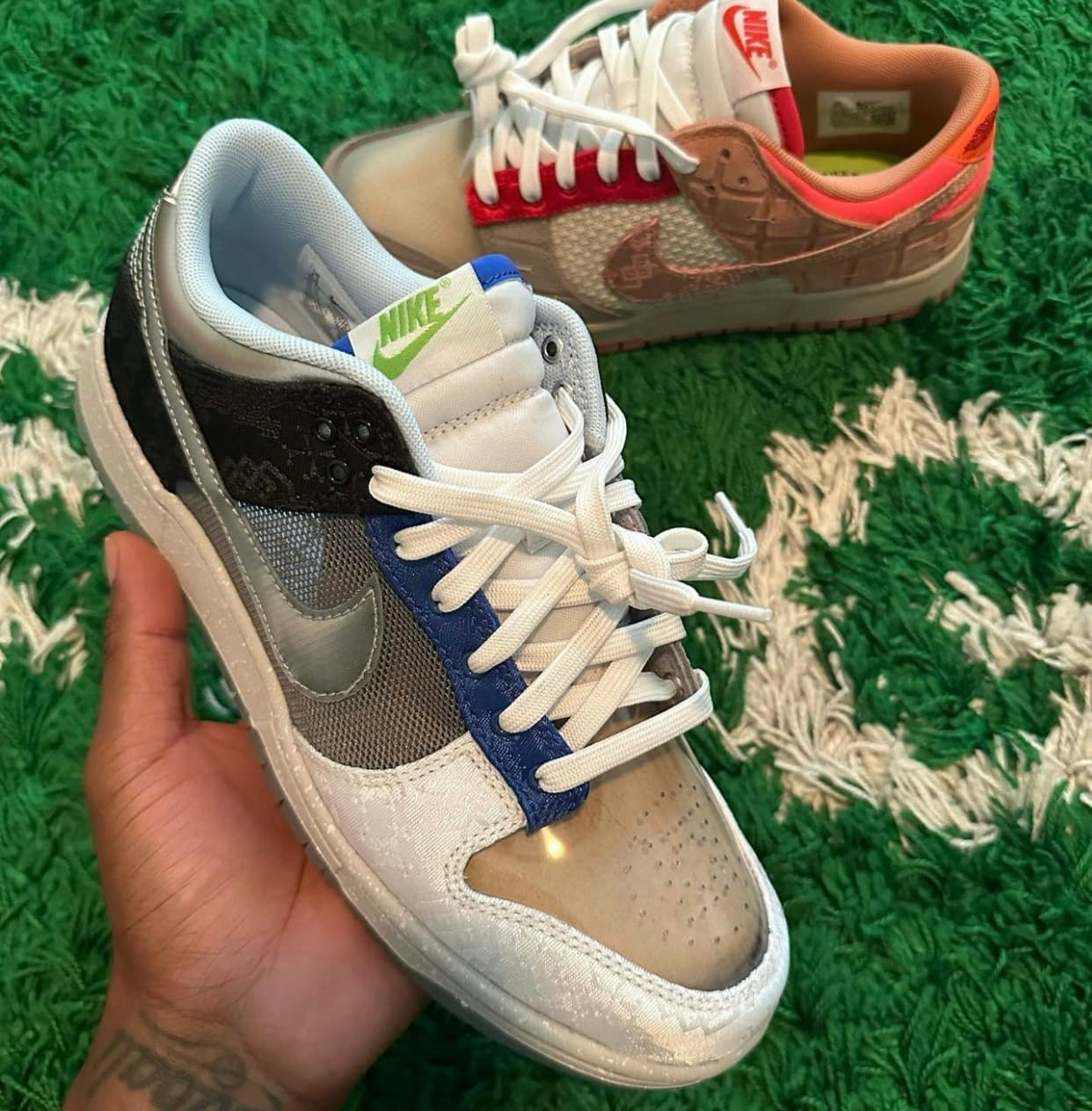 CLOT x Nike Dunk Low "What The"