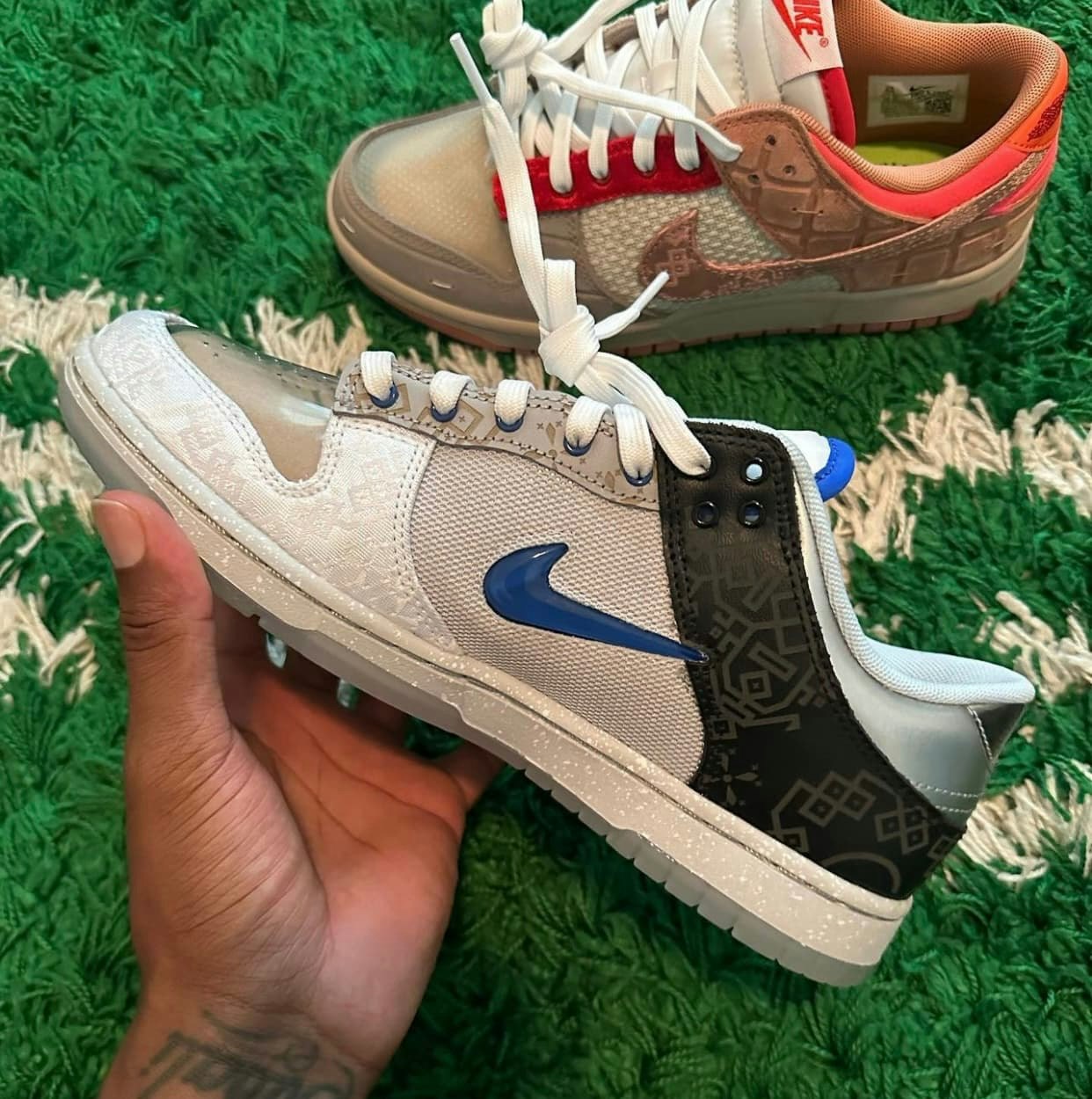 CLOT x Nike Dunk Low "What The"