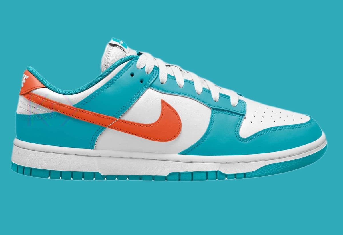 Nike Dunk Low "Miami Dolphins"