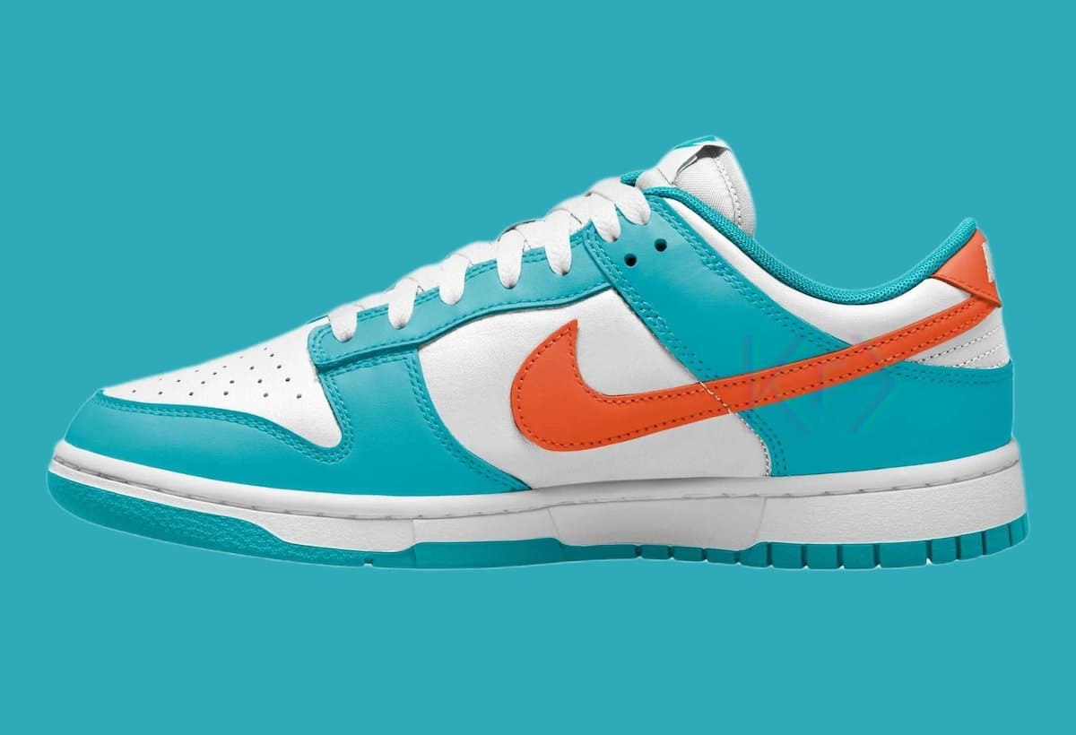 Nike Dunk Low "Miami Dolphins"