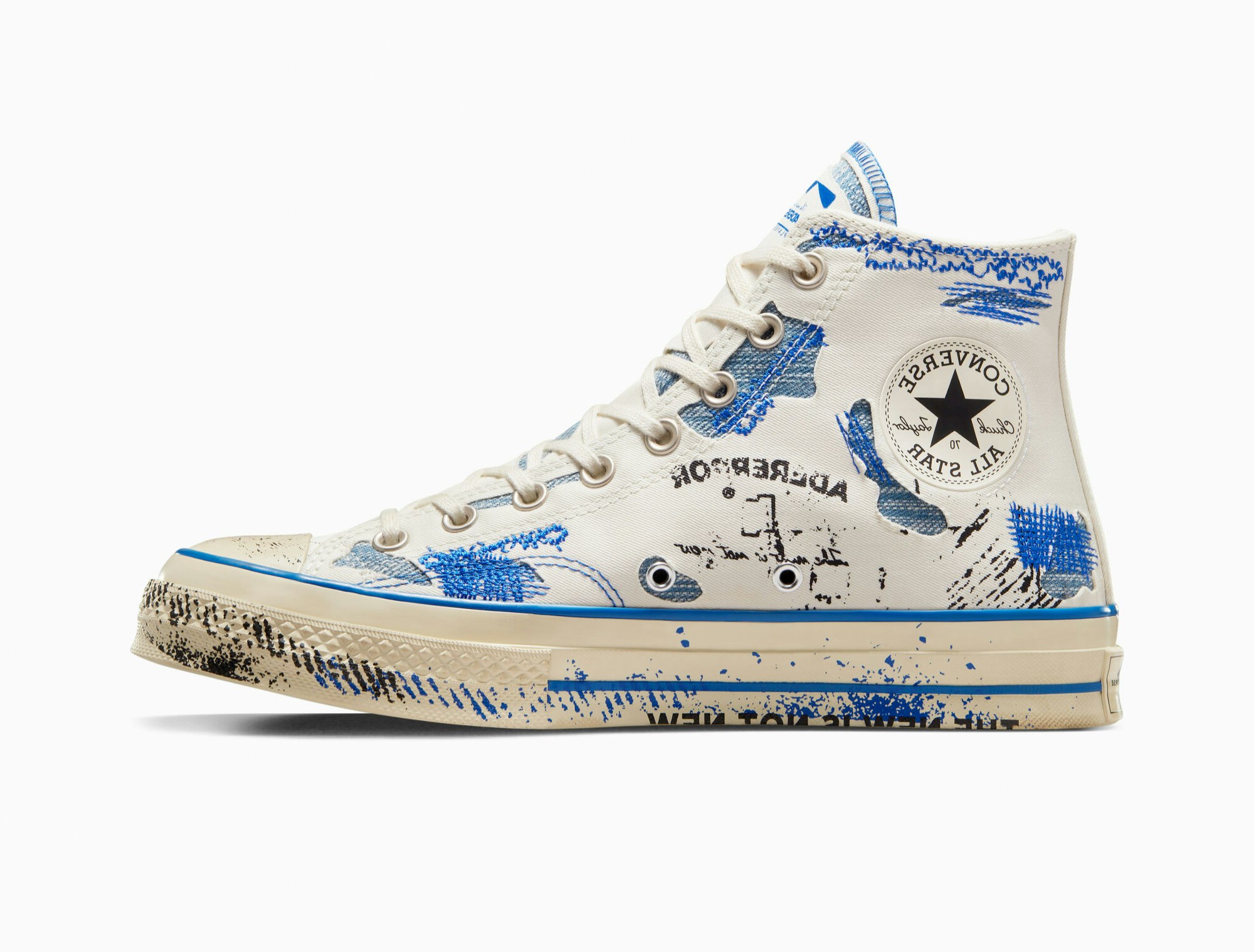ADER ERROR x Converse Chuck 70 Hi "Imperial Blue"