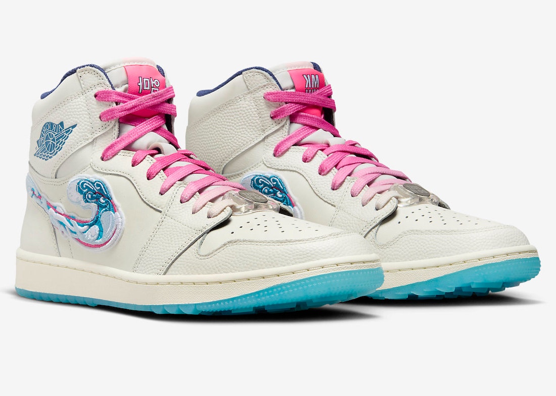 Michelle Wie West x Air Jordan 1 High Golf "Pebble Beach"