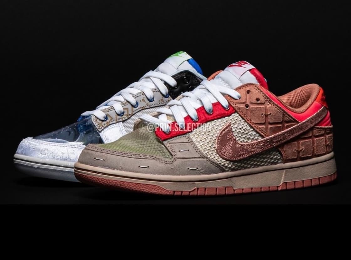 CLOT x Nike Dunk Low "What The"