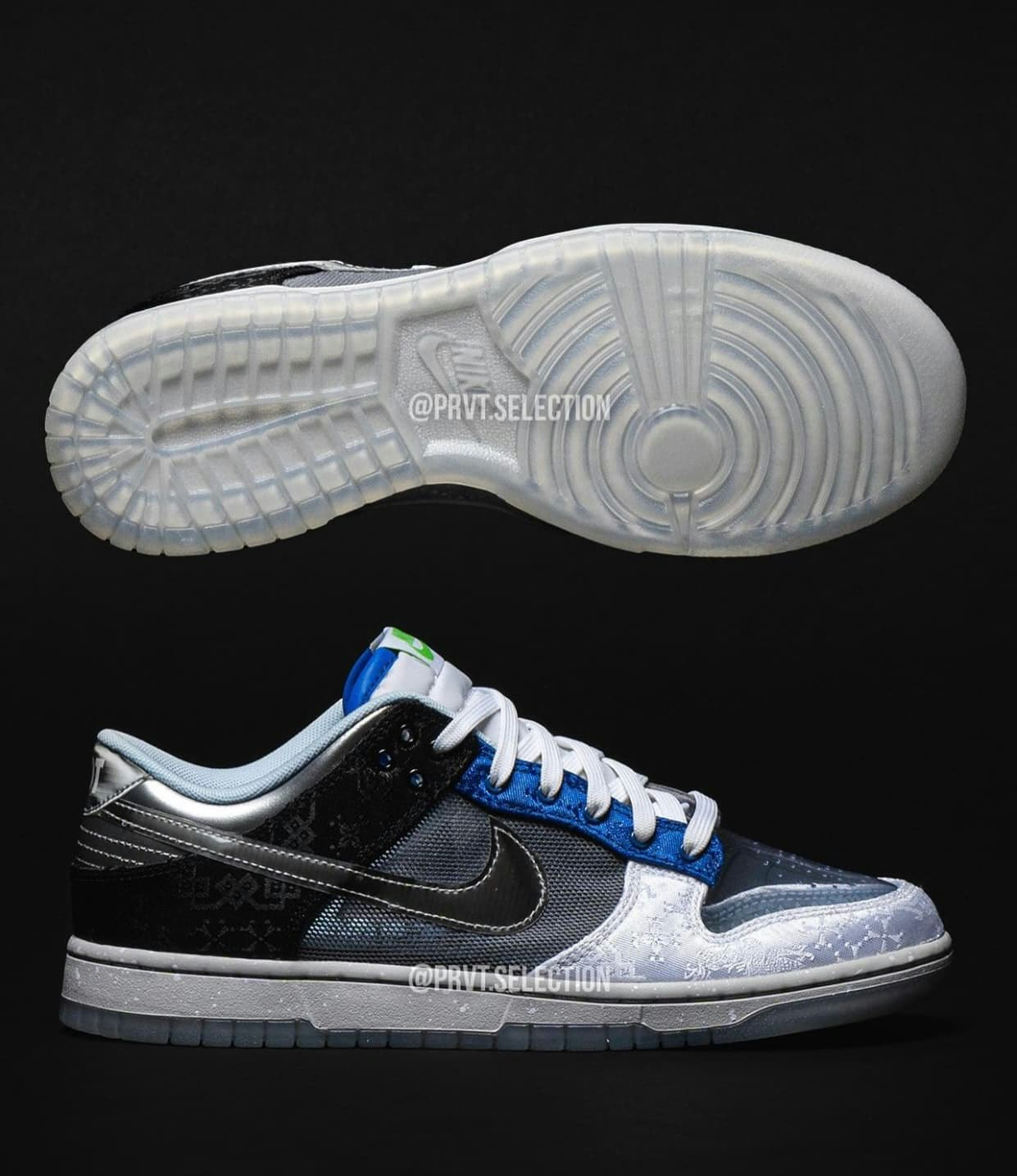 CLOT x Nike Dunk Low "What The"