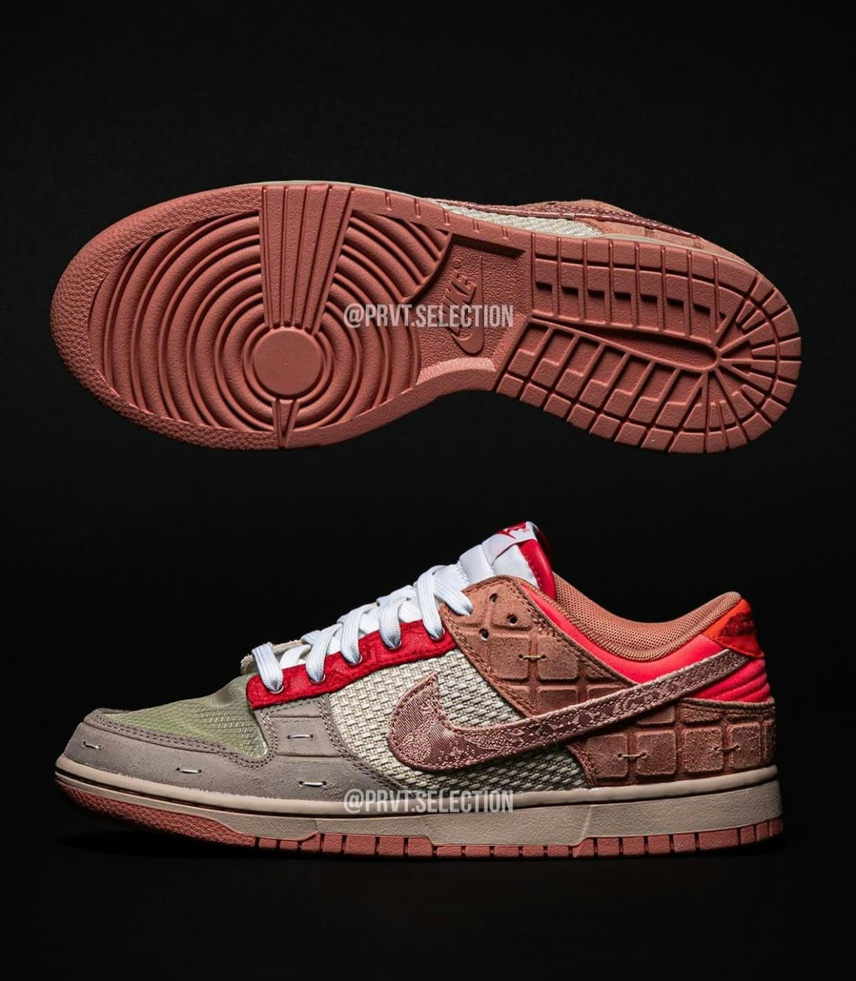 CLOT x Nike Dunk Low "What The"
