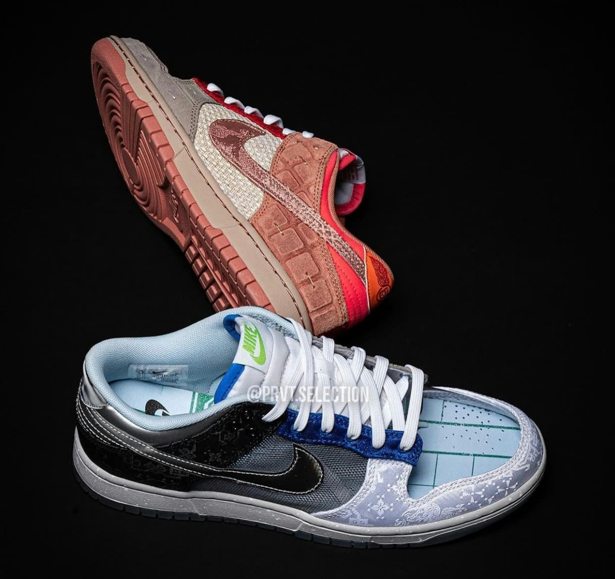 CLOT x Nike Dunk Low "What The"