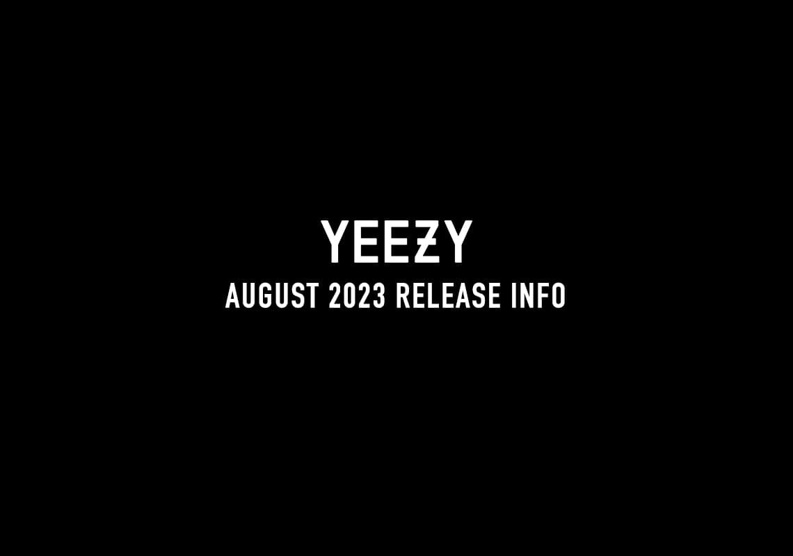 YEEZY Restock im August 2023