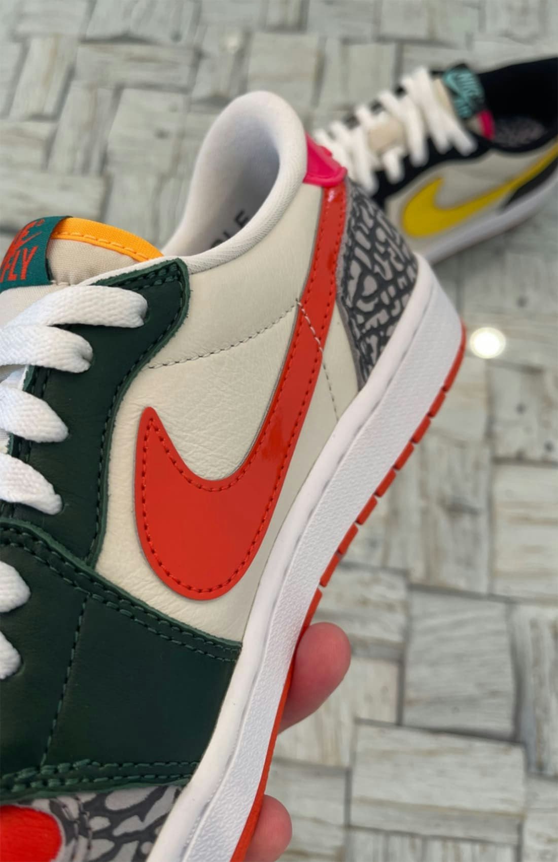 SoleFly x Air Jordan 1 Low OG "What The"